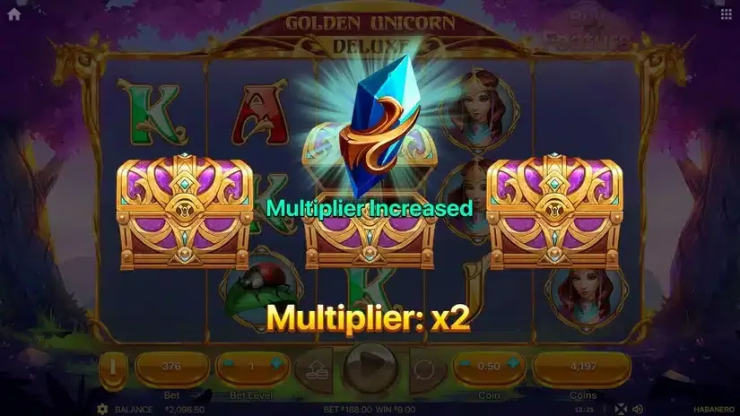 Golden Unicorn Deluxe slot screenshot 7