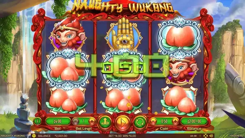 Naughty Wukong slot screenshot 