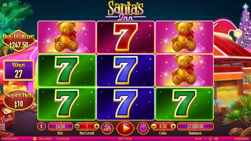 Santa’s Inn slot screenshot 1