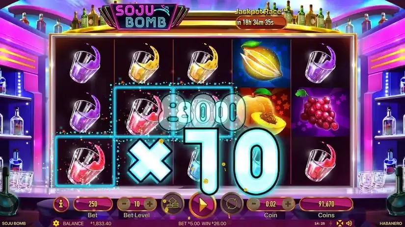 Soju Bomb slot screenshot 6