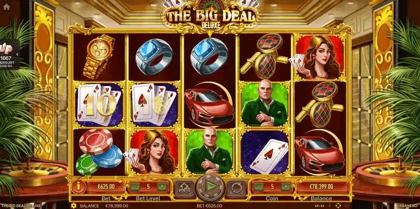 The Big Deal Deluxe slot screenshot 
