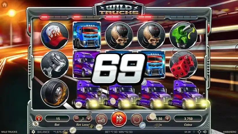 Wild Trucks slot screenshot 5
