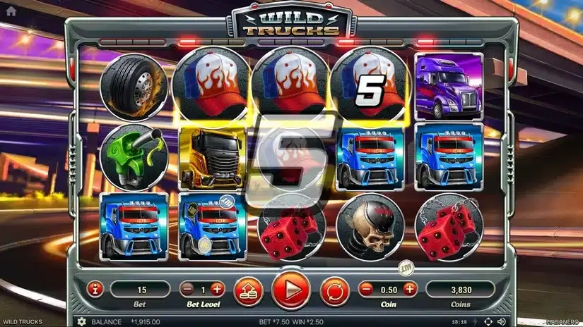 Wild Trucks slot screenshot 4
