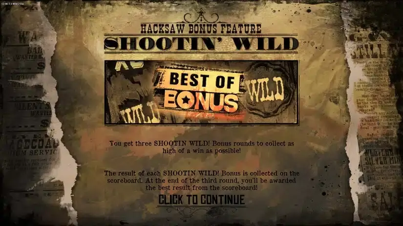 2 Wild 2 Die slot screenshot 6