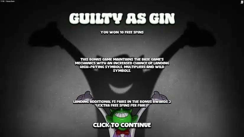 Booze Bash slot screenshot 3