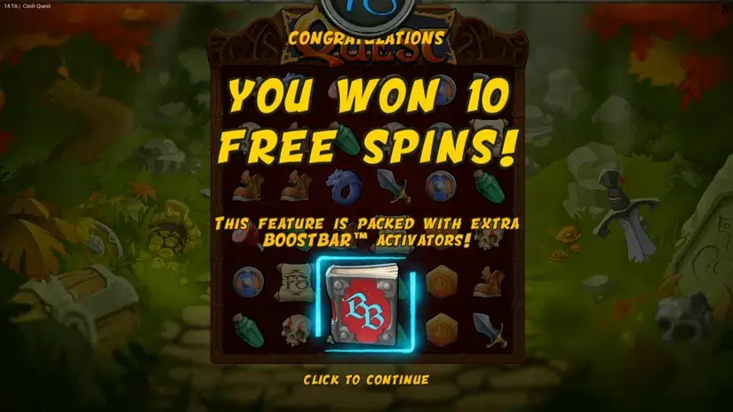 Cash Quest slot screenshot 6