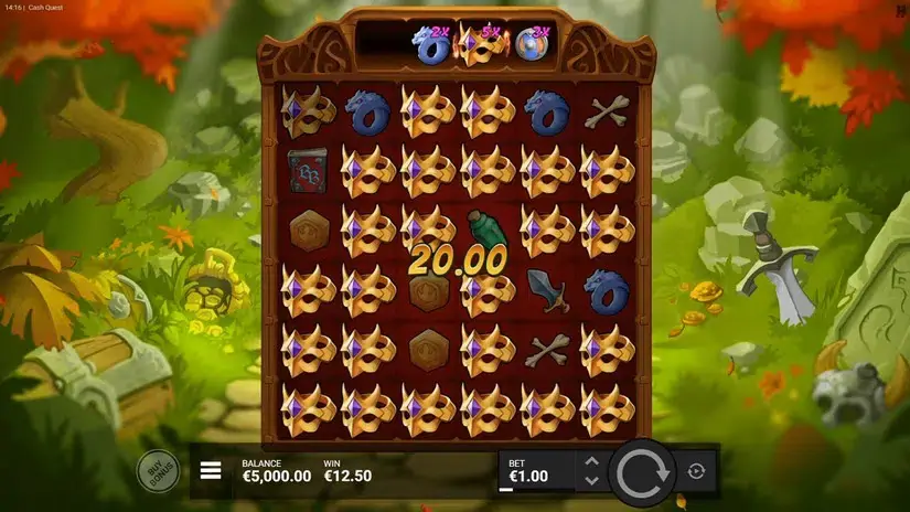 Cash Quest slot screenshot 2