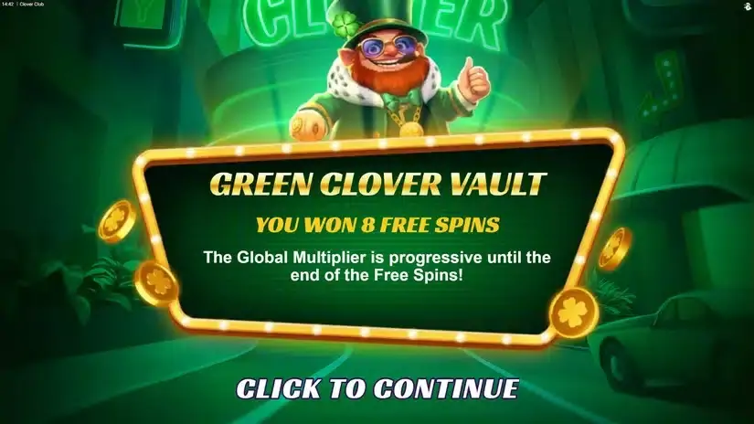 Clover Club slot screenshot 2