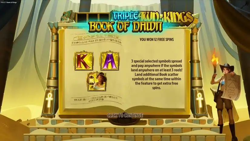 Dawn of Kings slot screenshot 3