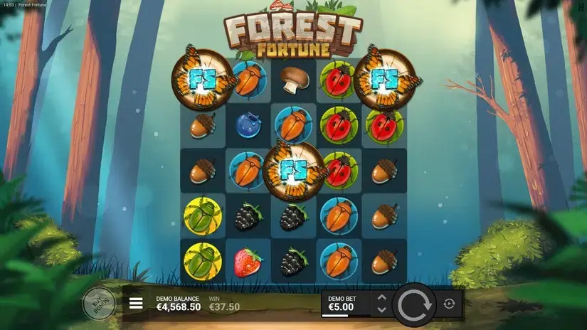 Forest Fortune slot screenshot 4
