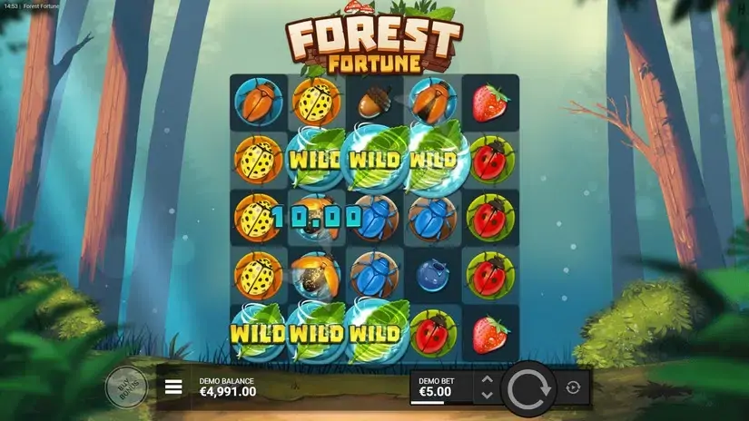 Forest Fortune slot screenshot 3