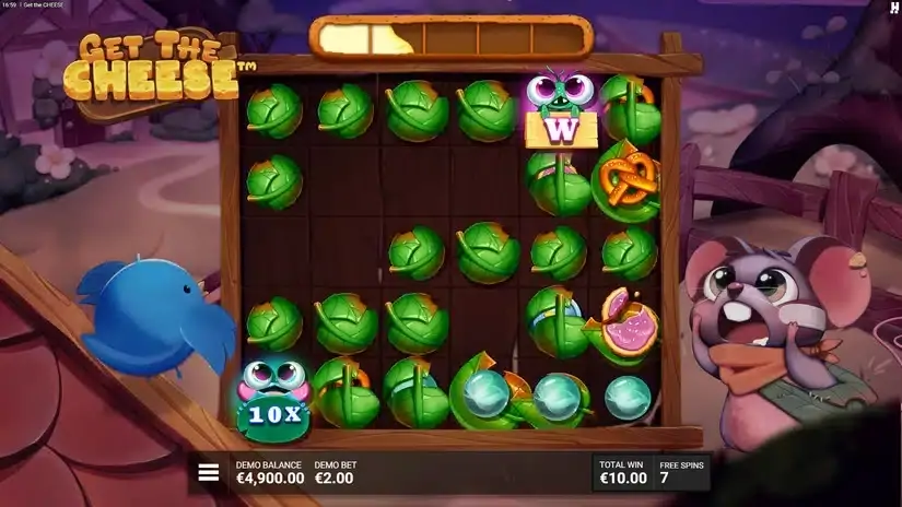 Get The Cheese slot screenshot 