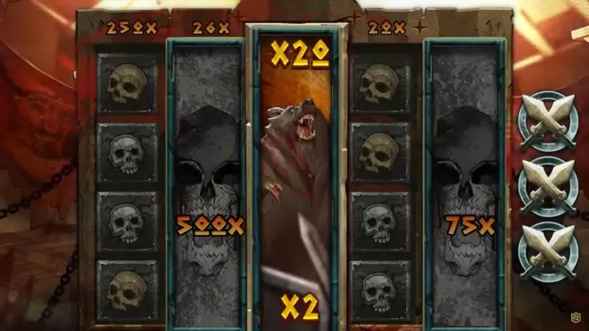 Gladiator Legends slot screenshot 