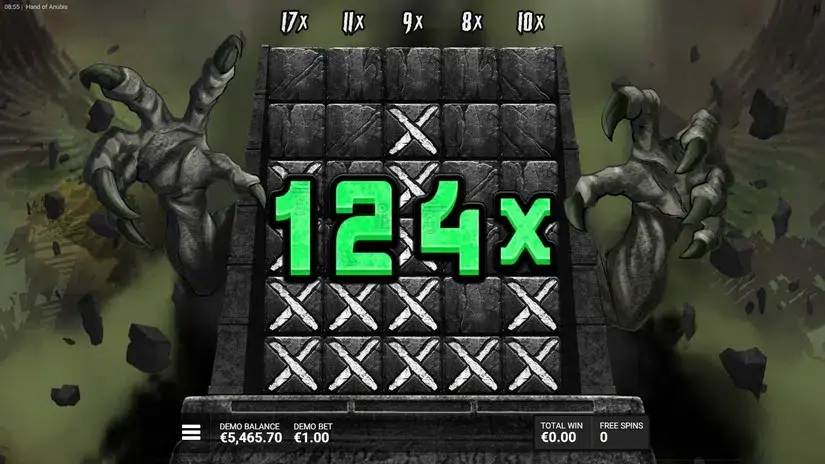 Hand of Anubis slot screenshot 12