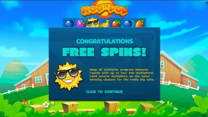 Hop N Pop slot screenshot 4