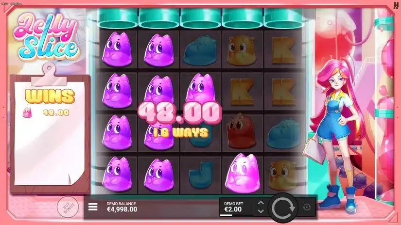 Jelly Slice slot screenshot 2