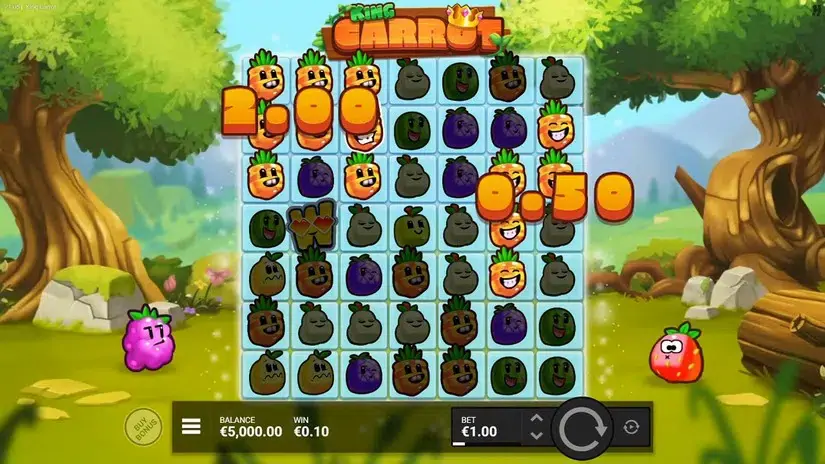 King Carrot slot screenshot 2