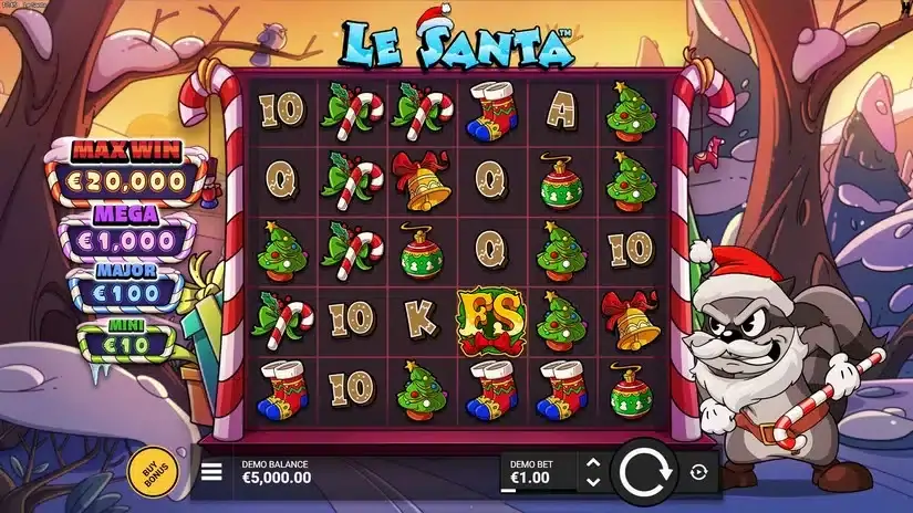 Le Santa slot screenshot 1