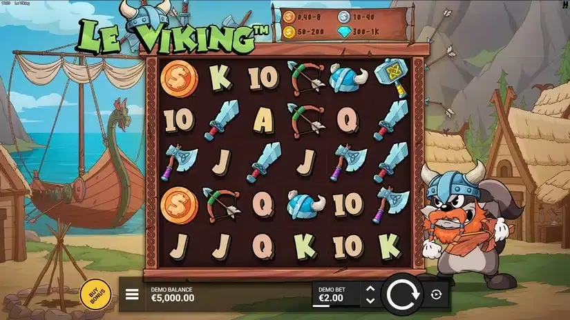 Le Viking slot screenshot 2