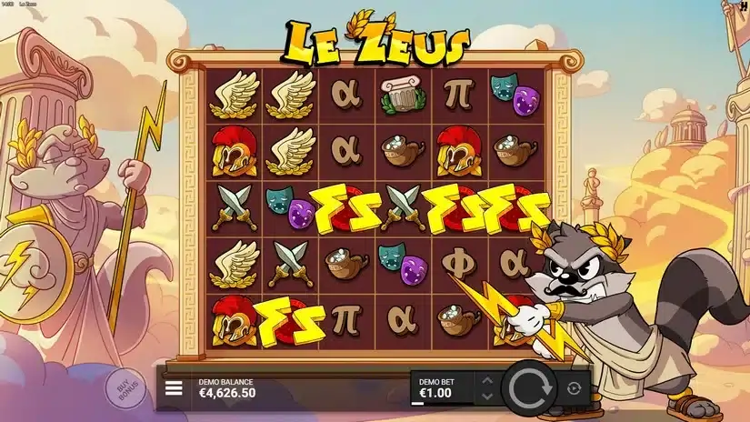 Le Zeus slot screenshot 6