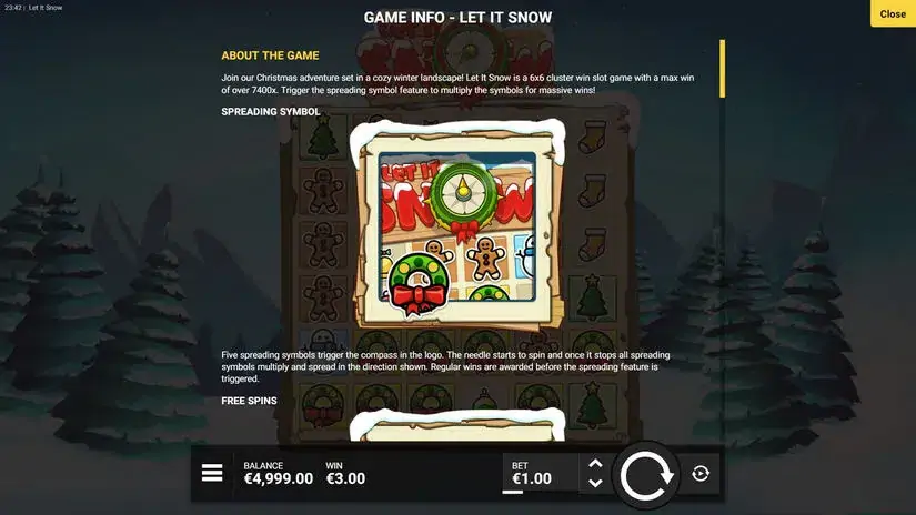 Let It Snow slot screenshot 4