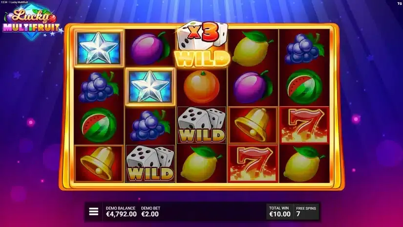 Lucky Multifruit slot screenshot 4