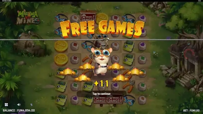 Magawa vs Mines slot screenshot 2