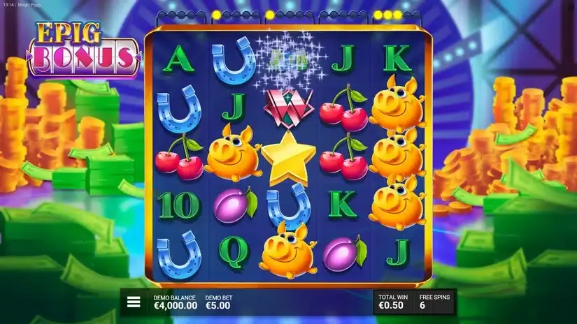 Magic Piggy slot screenshot 5