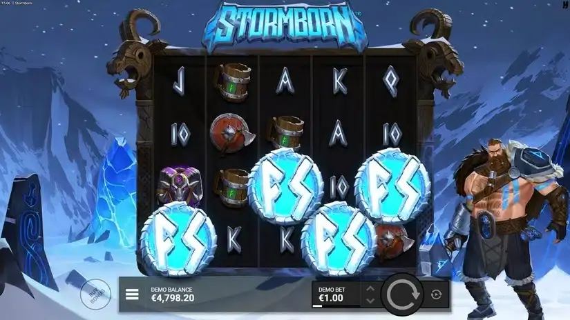 Stormborn slot screenshot 2