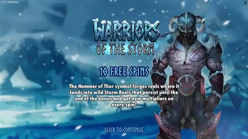 Stormforged slot screenshot 7