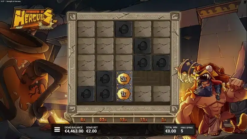 Strength of Hercule slot screenshot 5