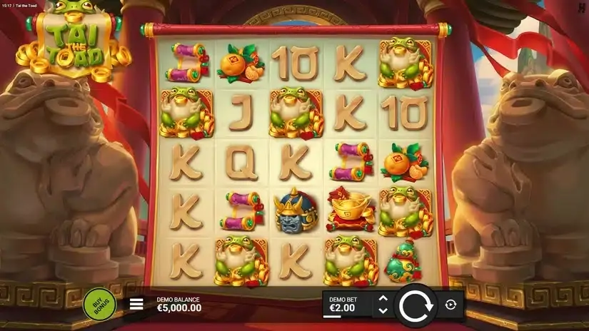 Tai the Toad slot screenshot 