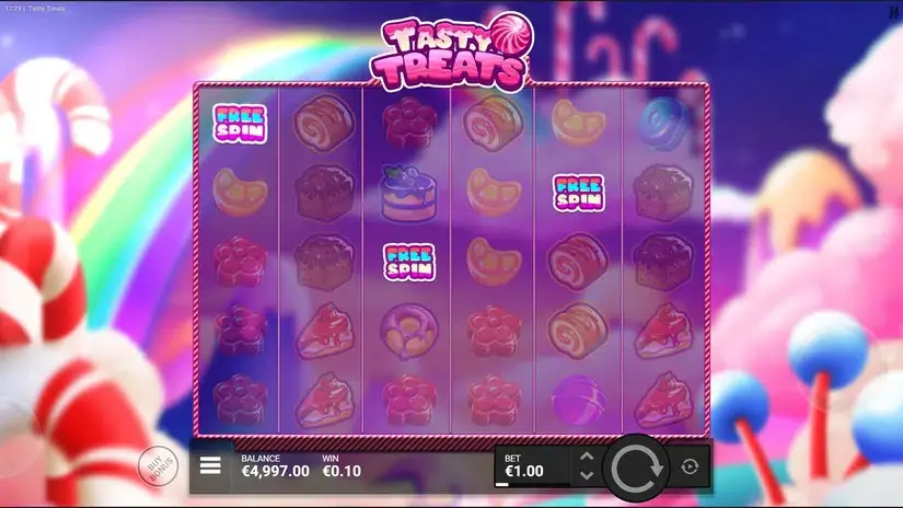 Tasty Treats slot screenshot 2