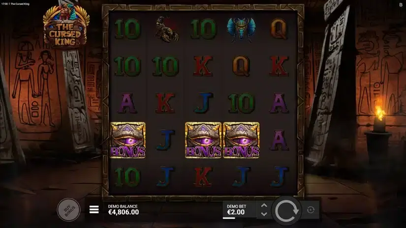 The Cursed King slot screenshot 4