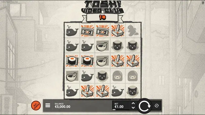 Toshi Video Club slot screenshot 1