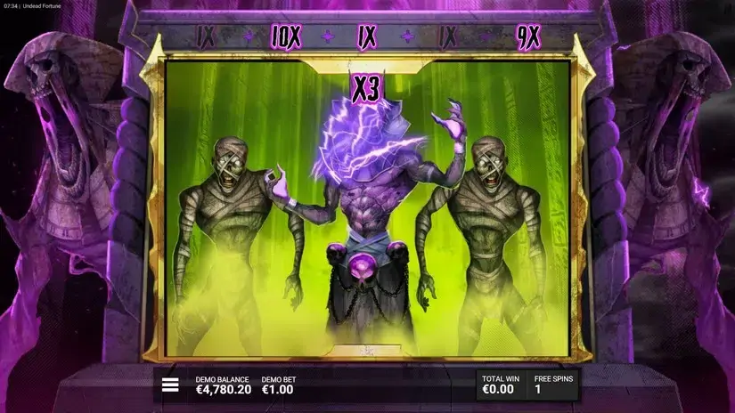 Undead Fortune slot screenshot 6