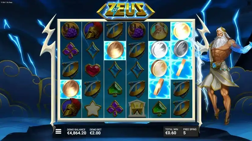 Ze Zeus slot screenshot 
