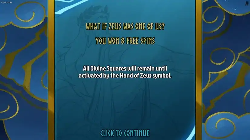 Ze Zeus slot screenshot 3