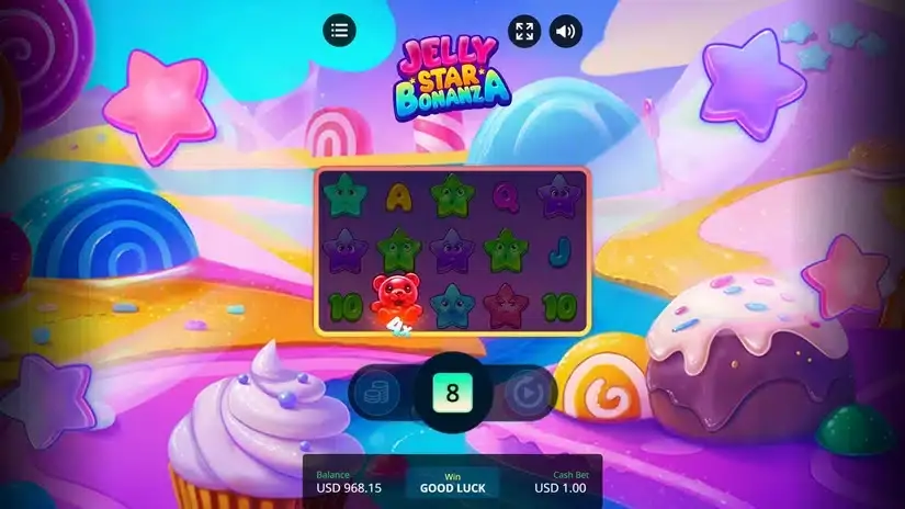 Jelly Star Bonanza slot screenshot 5