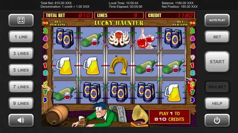 Lucky Haunter slot screenshot 1