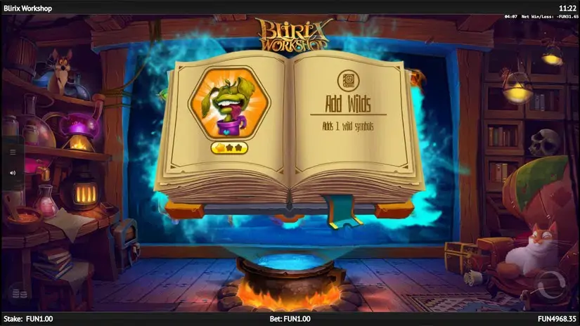 Blirix Workshop slot screenshot 4