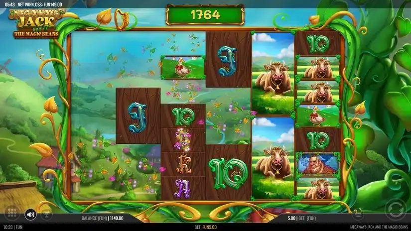 Megaways Jack and The Magic Beans slot screenshot 3
