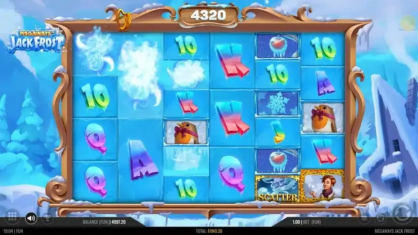 Megaways Jack Frost slot screenshot 2