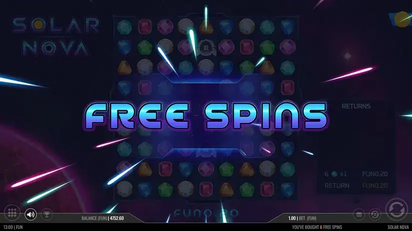 Solar Nova slot screenshot 4