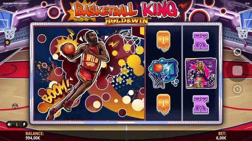 Basketball King Hold and Win slot screenshot 2