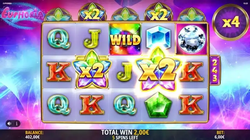 Euphoria slot screenshot 4