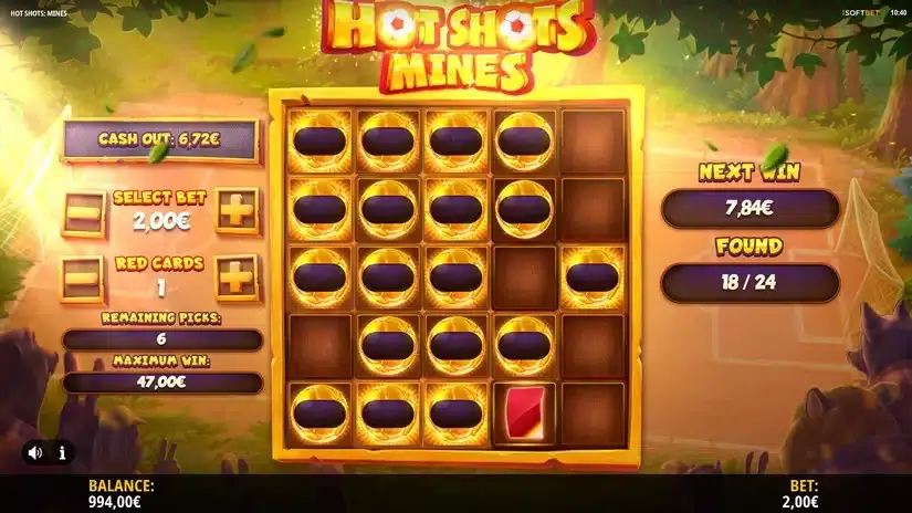 Hot Shots: Mines slot screenshot 4