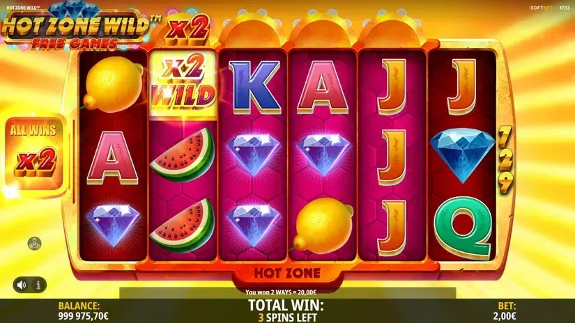 Hot Zone Wild slot screenshot 7