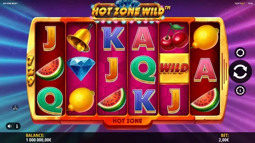 Hot Zone Wild slot screenshot 1