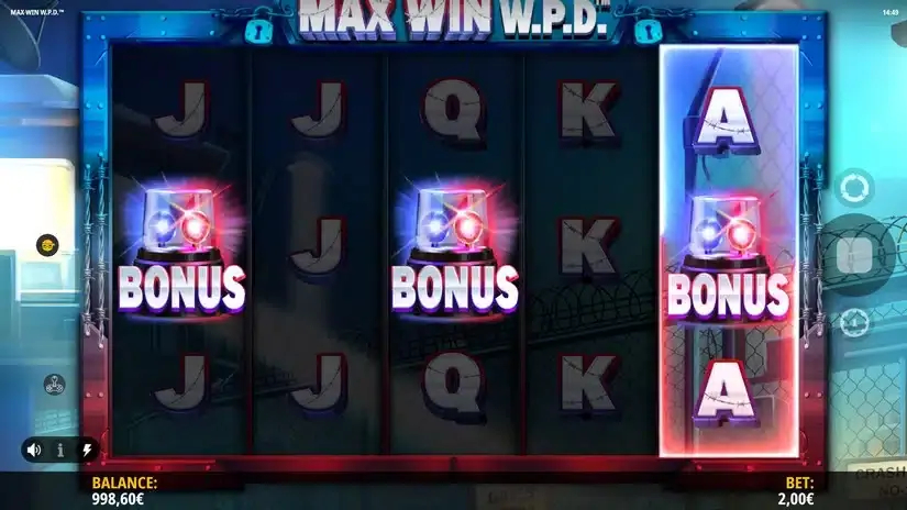 Max Win W.P.D slot screenshot 3